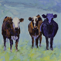 Painting--Pastels-AnimalsThe Three Amigo's