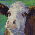 Painting--Pastels-AnimalsUdderly Wise