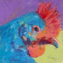Painting--Pastels-AnimalsROOST