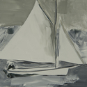 Painting--Watercolor-AbstractFull Sail