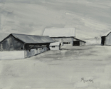 Painting--Watercolor-AbstractBarn Values