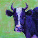 Painting--Pastels-AnimalsUdderly Content