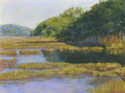 Painting--Pastels-SeascapeBride Brook Reflection