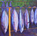Painting--Pastels-ConceptualBow Tied Tuna