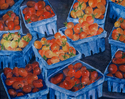 Painting--Watercolor-Still LifeWalkers Little Tomatoes