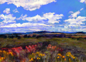 Painting--Pastels-SouthwesternBig Sky Taos