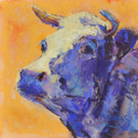 Painting--Pastels-AnimalsUdderly Proud