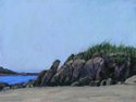Painting--Pastels-SeascapeThe Rock People