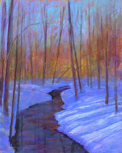 Painting-Landscape-Winter Glow