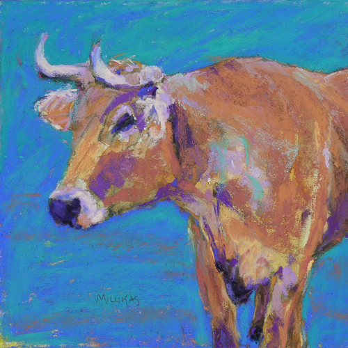 Painting-Animals-Udderly Cobalt