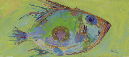 Painting-Expressionist-Green Dory