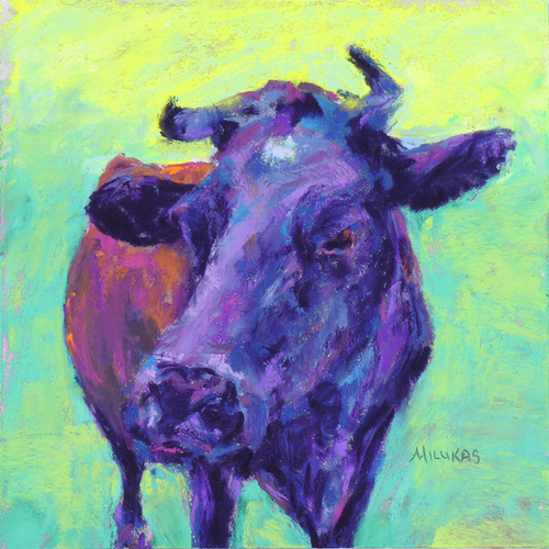 Painting-Animals-Udderly Lime