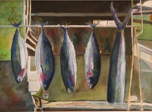 Painting-Still Life-Tahiti Tuna