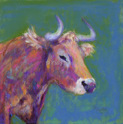 Painting-Udderly Teal