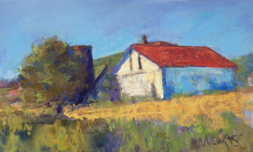 Painting-Landscape-Red Top Hat