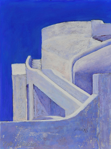 Painting-Landscape-Blue Cyclade