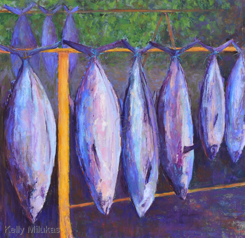 Painting-Conceptual-Bow Tied Tuna