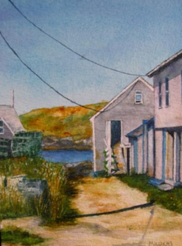 Painting-Seascape-The Fish House