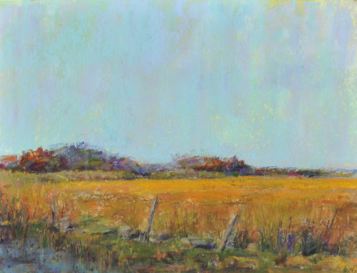 Painting-Waterfall Sky over Seapowet