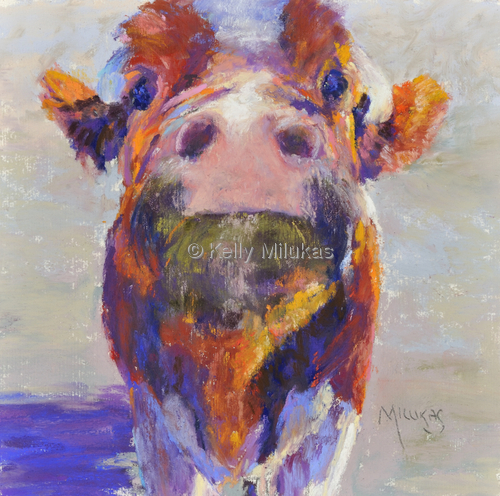 Painting-Animals-Udderly Nosey