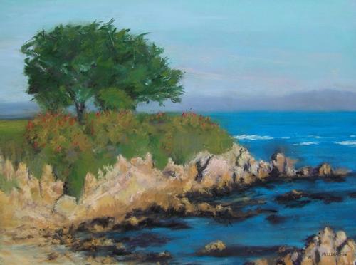 Painting-Monterey Rocks!