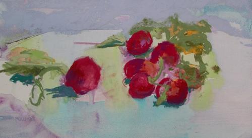 Painting-Scarlet Globes