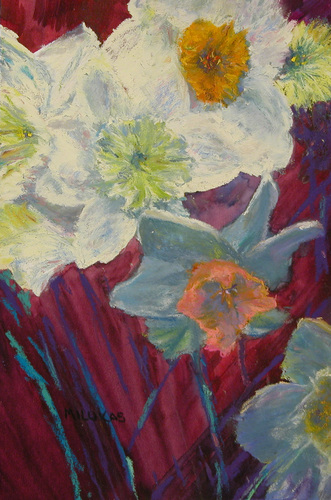 Painting-Floral-Ah Spring !