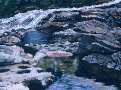 Painting-Seascape-Glacier Pots