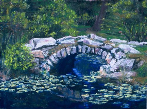 Painting-Landscape-Blythewold Bridge