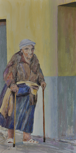 Painting-Figurative-The Story Teller