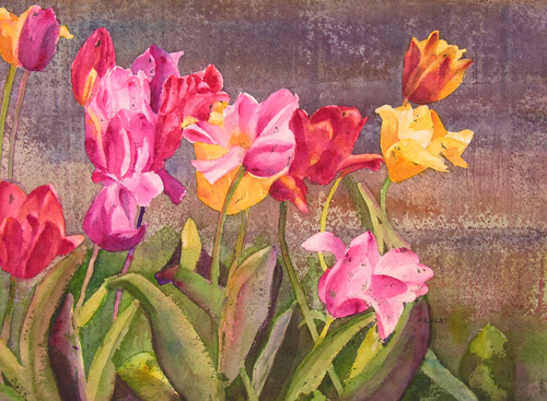 Painting-Floral-Monhegan's Spring Show
