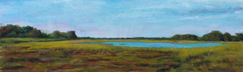 Painting-Landscape-My Backyard Marsh