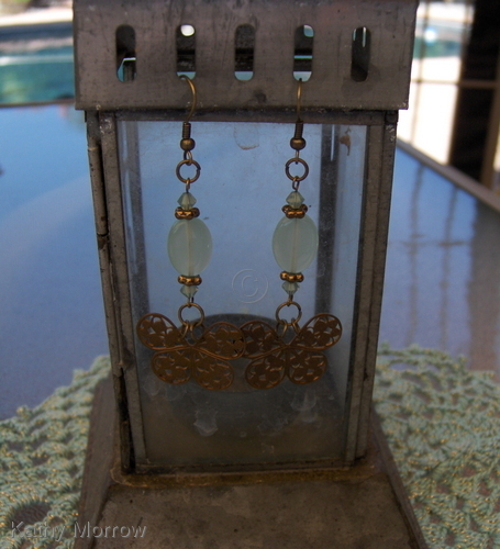 Jewelry-Misc Materials-brass butterfly