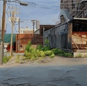 Painting--Acrylic-CityscapeUrban Decay II
