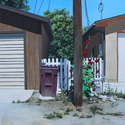 Painting--Acrylic-PhotorealismLooking at People's Garbage