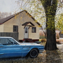 Painting-Old Thunderbird
