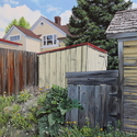 Painting--Acrylic-PhotorealismBack Alley Rhubarb