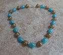 Hand-Blown Glass in Brown & Turquoise Hand-Blown%20Glass%20in%20Brown%20%26%20Turquoise (thumbnail)