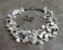 Karen Hawkins - Creamy Cornflakes with Iolite, Rose Quartz and Green Garnet LUXE Set