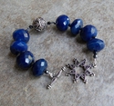 Chunky%2C%20Cobalt-blue%20Chalcedony%20Bracelet (thumbnail)