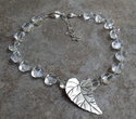 Natural%20Rock%20Crystal%20QUARTZ%20%26%20Fine%20Silver%20Leaf (thumbnail)