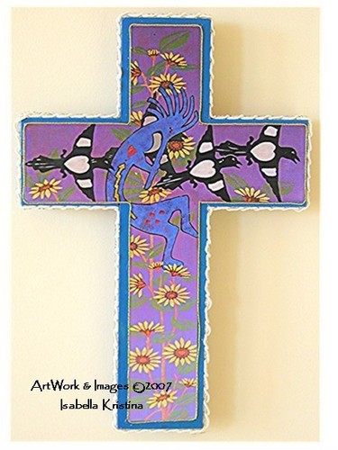 Kokapelli Cross