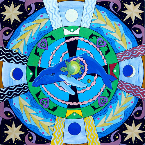 Whale Song Mandala