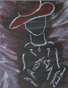 Painting--Acrylic-AbstractInvisible woman