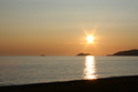 Photography--Digital-SeascapeSunset Orange