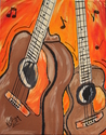 Painting-Acrylic Guitars