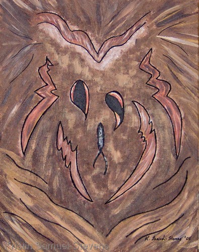 Painting-Abstract-Owl