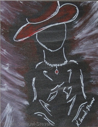 Painting-Abstract-Invisible woman