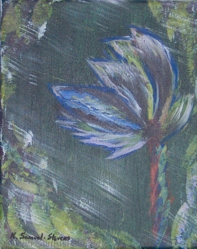 Painting-Abstract-Windy palm