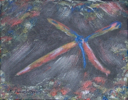 Painting-Abstract-Dragon Fly